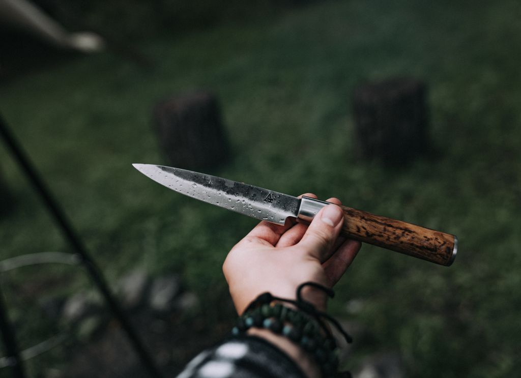 Anvil Forged Handmade Utility Knife