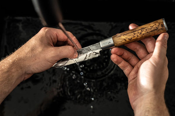 Anvil forged handmade utility knife