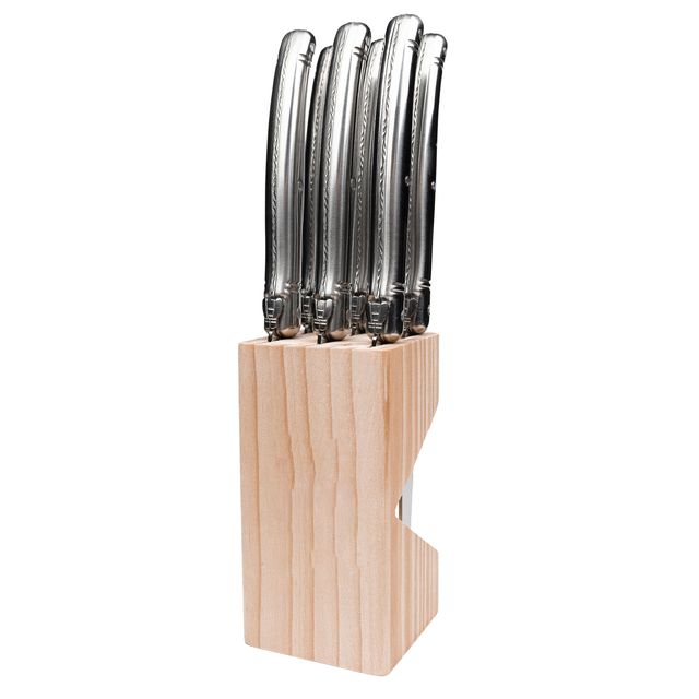 Laguiole Affordable Steakknives RVS set of 6