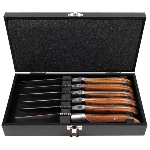 Laguiole steakknives rvs set of 6
