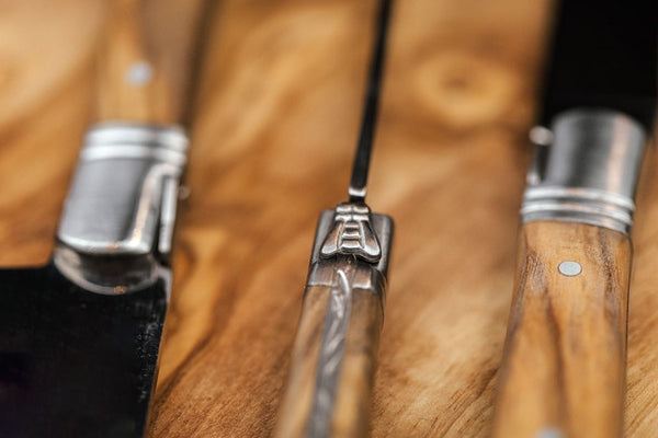 Laguiole cheeseknives set of 3
