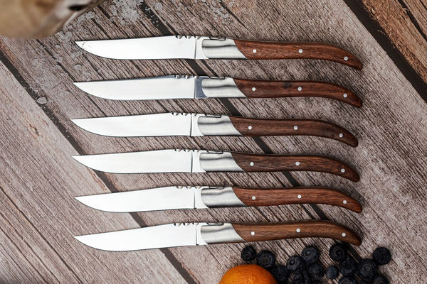 Laguiole steakknives rvs set of 6
