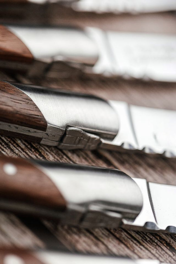 Laguiole steakknives rvs set of 6
