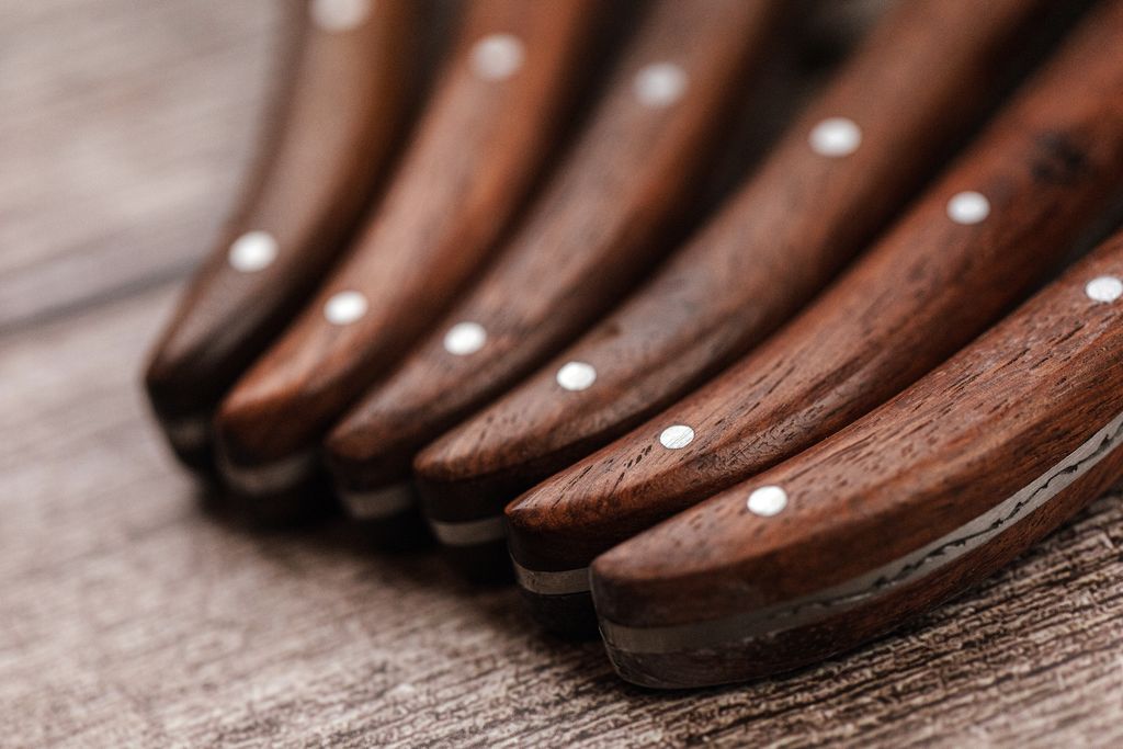 Laguiole Steakknives Rosewood set of 6